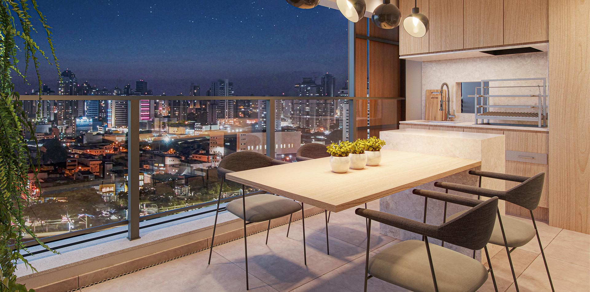 TERRAÇO DO APTO DE 71M²